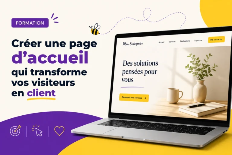 Créer une page d&rsquo;accueil qui transforme vos visiteurs en client